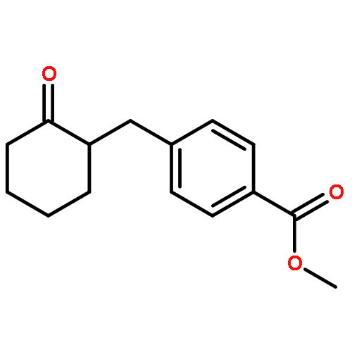 Benzoic acid, 4-[(2-oxocyclohexyl)methyl]-, methyl ester