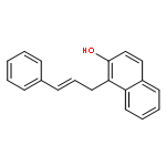 2-Naphthalenol, 1-[(2E)-3-phenyl-2-propenyl]-