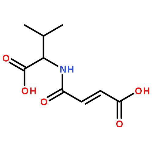 2-Butenoic acid, 4-[[(1R)-1-carboxy-2-methylpropyl]amino]-4-oxo-, (2Z)-