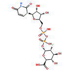 a-D-Glucopyranuronic acid,2-deoxy-2-fluoro-, 1®P'-ester with uridine 5'-(trihydrogen diphosphate) (9CI)