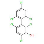 [1,1'-Biphenyl]-3-ol,2,2',4,4',6,6'-hexachloro-