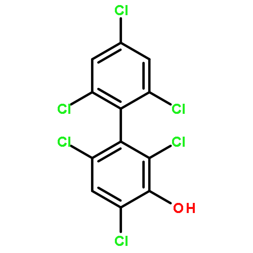 [1,1'-Biphenyl]-3-ol,2,2',4,4',6,6'-hexachloro-