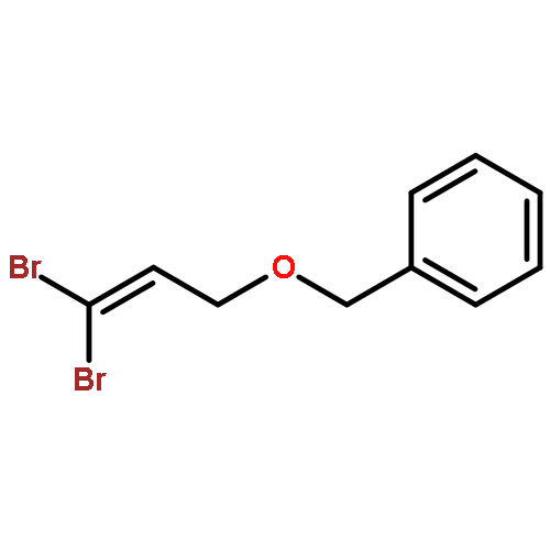 Benzene, [[(3,3-dibromo-2-propenyl)oxy]methyl]-