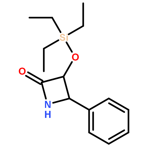 2-Azetidinone,4-phenyl-3-[(triethylsilyl)oxy]-, (3R,4S)-