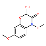 2H-1,4-Benzoxazin-3(4H)-one, 2-hydroxy-4,7-dimethoxy-