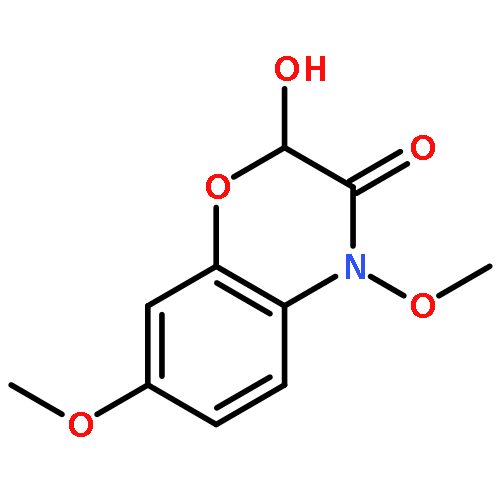 2H-1,4-Benzoxazin-3(4H)-one, 2-hydroxy-4,7-dimethoxy-