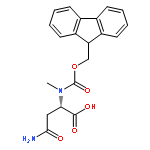 L-Asparagine, N2-[(9H-fluoren-9-ylmethoxy)carbonyl]-N-methyl-