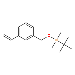 Silane, (1,1-dimethylethyl)[(3-ethenylphenyl)methoxy]dimethyl-