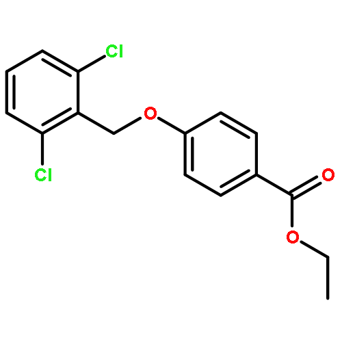 Benzoic acid, 4-[(2,6-dichlorophenyl)methoxy]-, ethyl ester