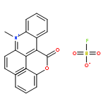 10-METHYL-9-(PHENOXYCARBONYL)ACRIDINIUM FLUOROSULFONATE