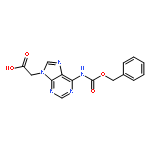 9H-Purine-9-acetic acid, 6-[[(phenylmethoxy)carbonyl]amino]-