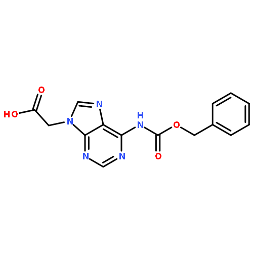 9H-Purine-9-acetic acid, 6-[[(phenylmethoxy)carbonyl]amino]-