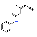 3-Butenamide, 4-cyano-3-methyl-N-phenyl-, (Z)-