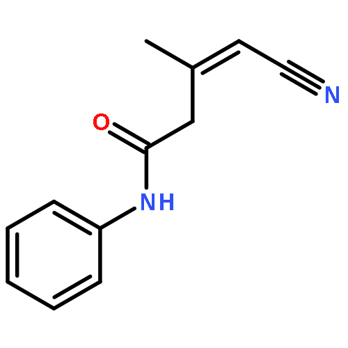 3-Butenamide, 4-cyano-3-methyl-N-phenyl-, (Z)-