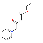 1-(3-CARBETHOXY-2-OXOPROPYL)PYRIDINIUM CHLORIDE