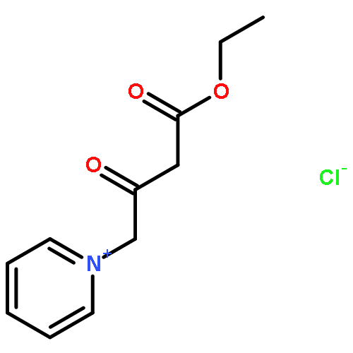 1-(3-CARBETHOXY-2-OXOPROPYL)PYRIDINIUM CHLORIDE