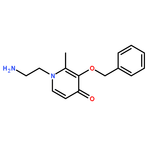 4(1H)-Pyridinone, 1-(2-aminoethyl)-2-methyl-3-(phenylmethoxy)-