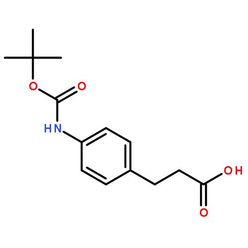 3-(4-((tert-Butoxycarbonyl)amino)phenyl)propanoic acid