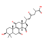 Lanost-8-en-26-oicacid, 3-hydroxy-7,11,15,23-tetraoxo-, (3b)-