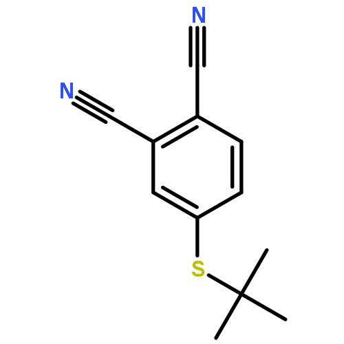 1,2-Benzenedicarbonitrile, 4-[(1,1-dimethylethyl)thio]-