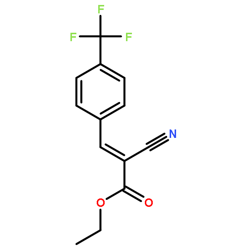 2-Propenoic acid,2-cyano-3-[4-(trifluoromethyl)phenyl]-, ethyl ester