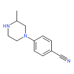 Benzonitrile, 4-(3-methyl-1-piperazinyl)-, (±)-