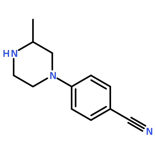 Benzonitrile, 4-(3-methyl-1-piperazinyl)-, (±)-