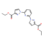 1H-Pyrazole-3-carboxylic acid, 1,1'-(2,6-pyridinediyl)bis-, diethyl ester