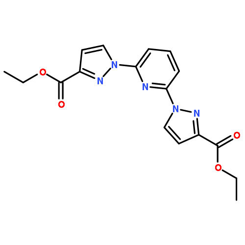 1H-Pyrazole-3-carboxylic acid, 1,1'-(2,6-pyridinediyl)bis-, diethyl ester