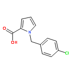 1H-Pyrrole-2-carboxylic acid, 1-[(4-chlorophenyl)methyl]-