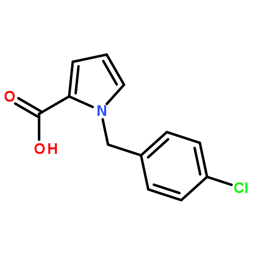 1H-Pyrrole-2-carboxylic acid, 1-[(4-chlorophenyl)methyl]-