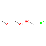 Strontium(1+), tris(methanol)-