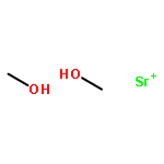 Strontium(1+), bis(methanol)-