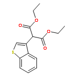 Propanedioic acid, benzo[b]thien-3-yl-, diethyl ester