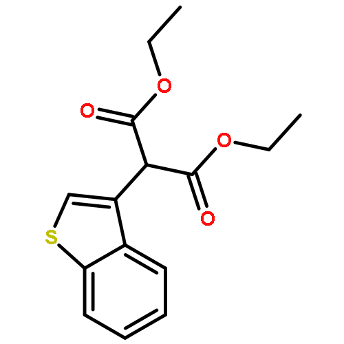 Propanedioic acid, benzo[b]thien-3-yl-, diethyl ester