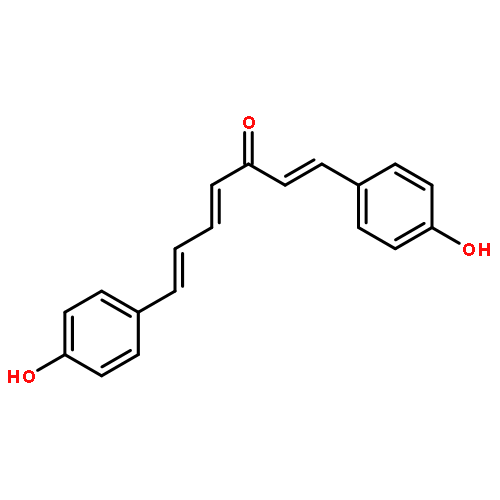 1,4,6-Heptatrien-3-one, 1,7-bis(4-hydroxyphenyl)-, (1E,4E,6E)-