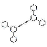 2,2':6',2''-Terpyridine, 4',4''''-(1,3-butadiyne-1,4-diyl)bis-