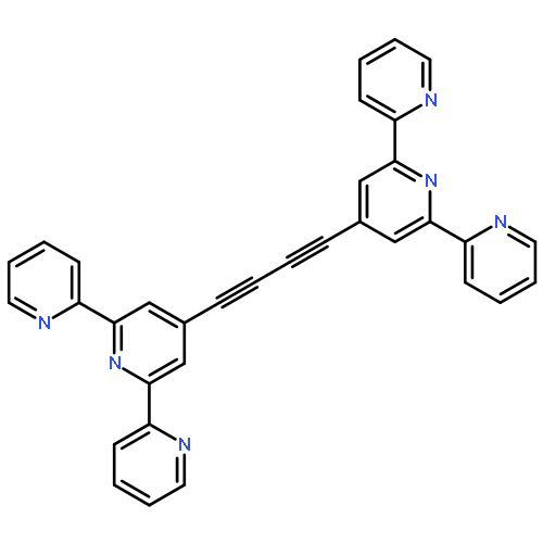 2,2':6',2''-Terpyridine, 4',4''''-(1,3-butadiyne-1,4-diyl)bis-