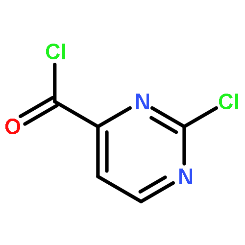 4-Pyrimidinecarbonylchloride, 2-chloro-