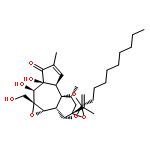 6H-2,8b-Epoxyoxireno[6,7]azuleno[5,4-e]-1,3-benzodioxol-6-one,3a,3b,3c,4a,5,5a,8a,9,10,10a-decahydro-5,5a-dihydroxy-4a-(hydroxymethyl)-7,9-dimethyl-10a-(1-methylethenyl)-2-nonyl-,(2S,3aR,3bS,3cS,4aR,5S,5aS,8aR,8bR,9R,10aR)-