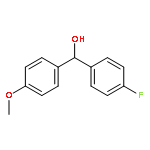 Benzenemethanol, 4-fluoro-a-(4-methoxyphenyl)-