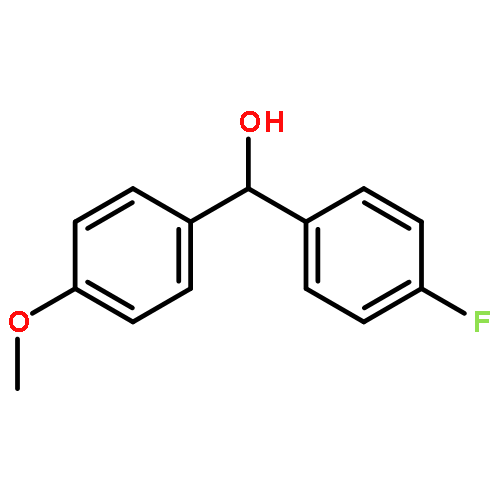 Benzenemethanol, 4-fluoro-a-(4-methoxyphenyl)-