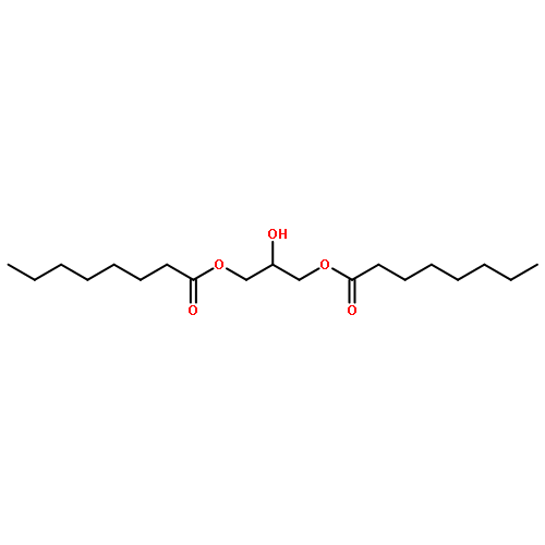 Octanoic acid,1,1'-(2-hydroxy-1,3-propanediyl) ester