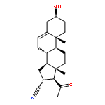 Pregn-5-ene-16-carbonitrile,3-hydroxy-20-oxo-, (3b,16a)-