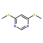 4,6-bis(methylsulfanyl)pyrimidine