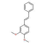 Benzene, 1,2-dimethoxy-4-(2-phenylethenyl)-