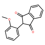 1H-Indene-1,3(2H)-dione, 2-(2-methoxyphenyl)-