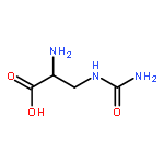 (S)-2-Amino-3-ureidopropanoic acid