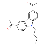 Ethanone, 1,1'-(9-butyl-9H-carbazole-3,6-diyl)bis-