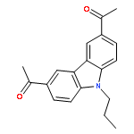 Ethanone, 1,1'-(9-propyl-9H-carbazole-3,6-diyl)bis-